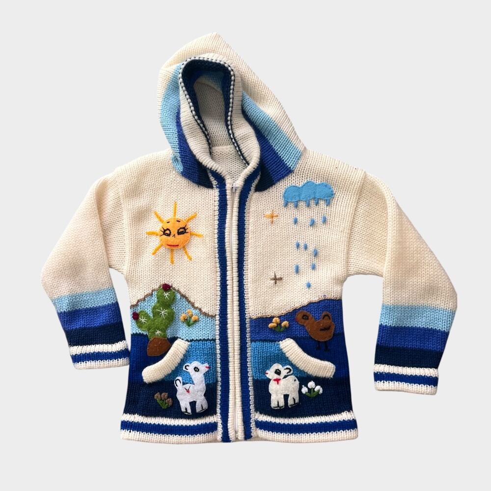 Handmade sweater from Peru